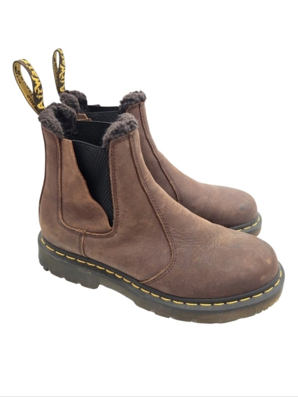 Dr Martens Brown Suede Chelsea Boots‎ Women's 8